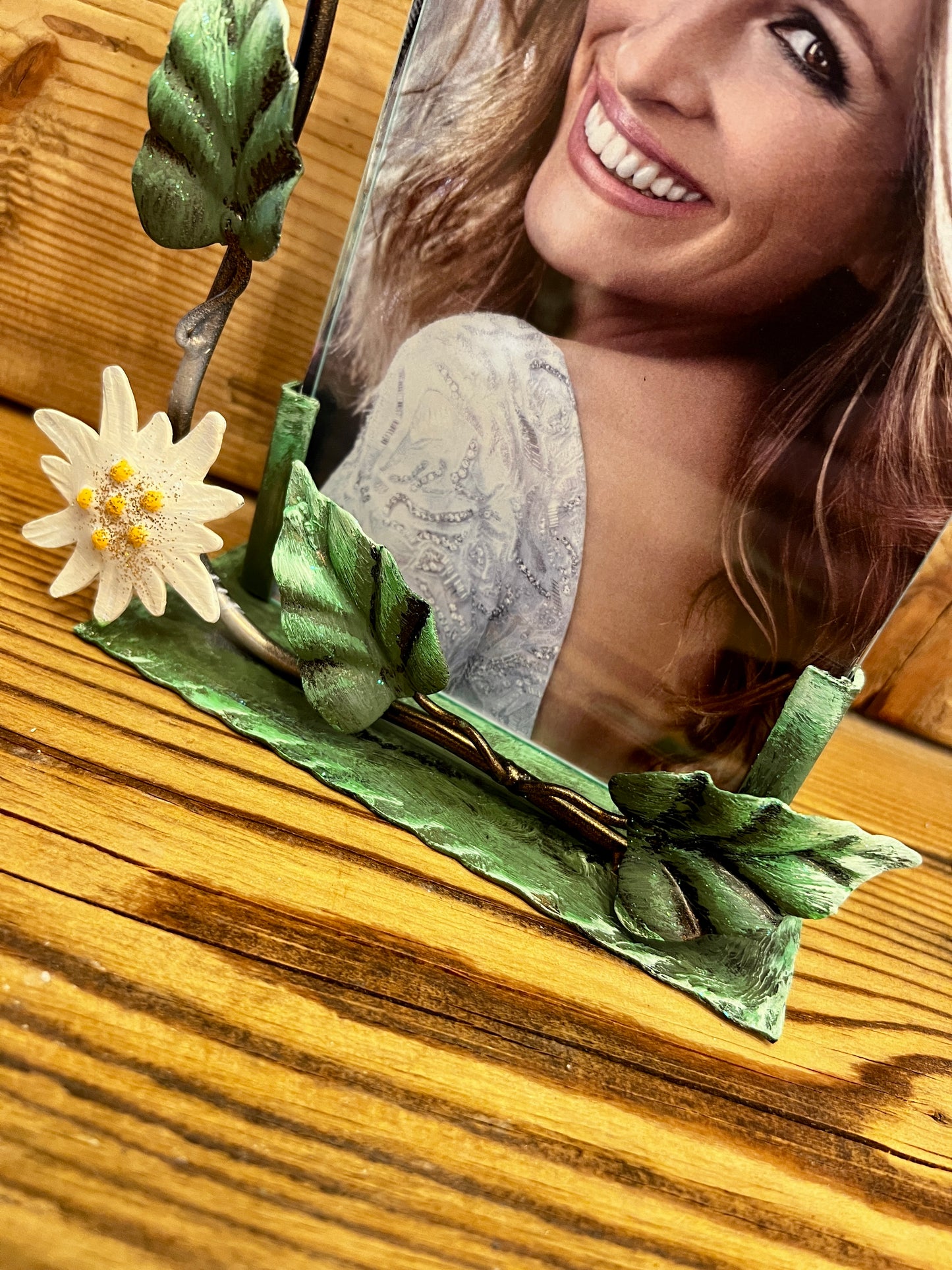 Portafoto stelle alpine verticale