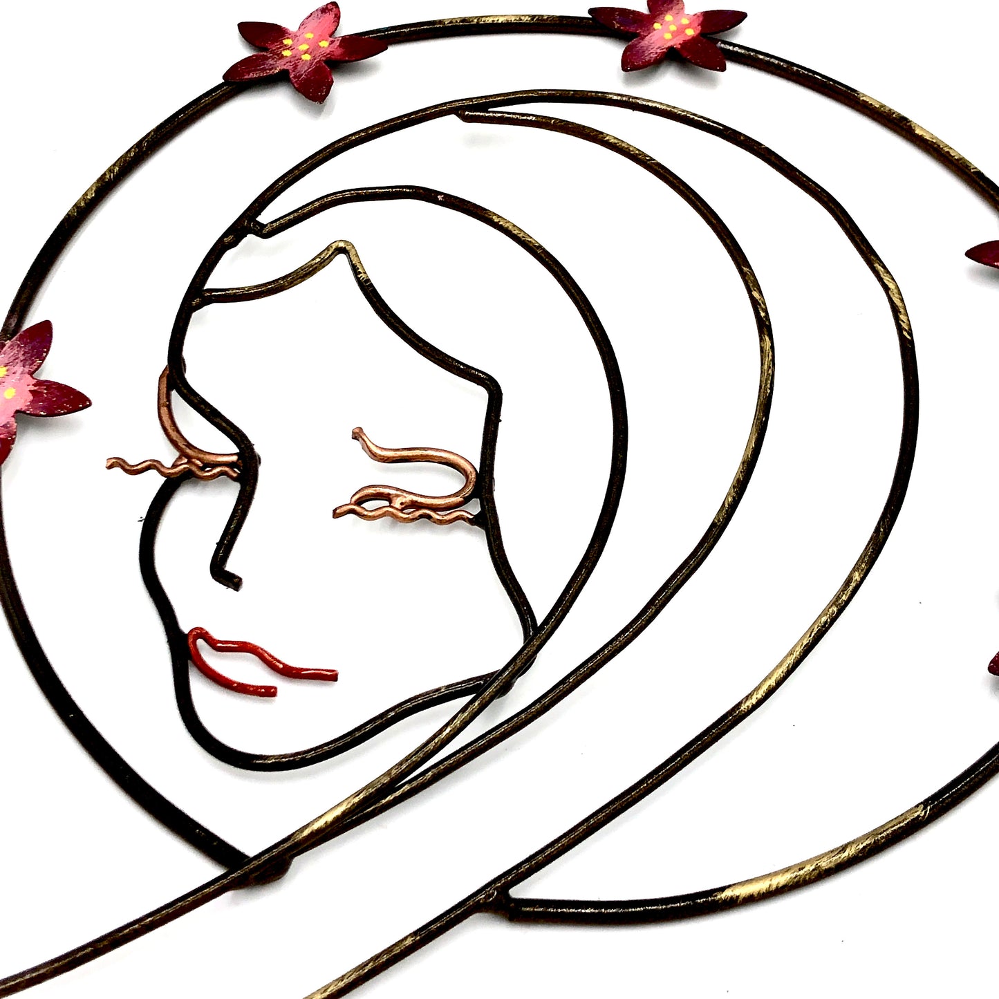 Viso di Madonna da parete