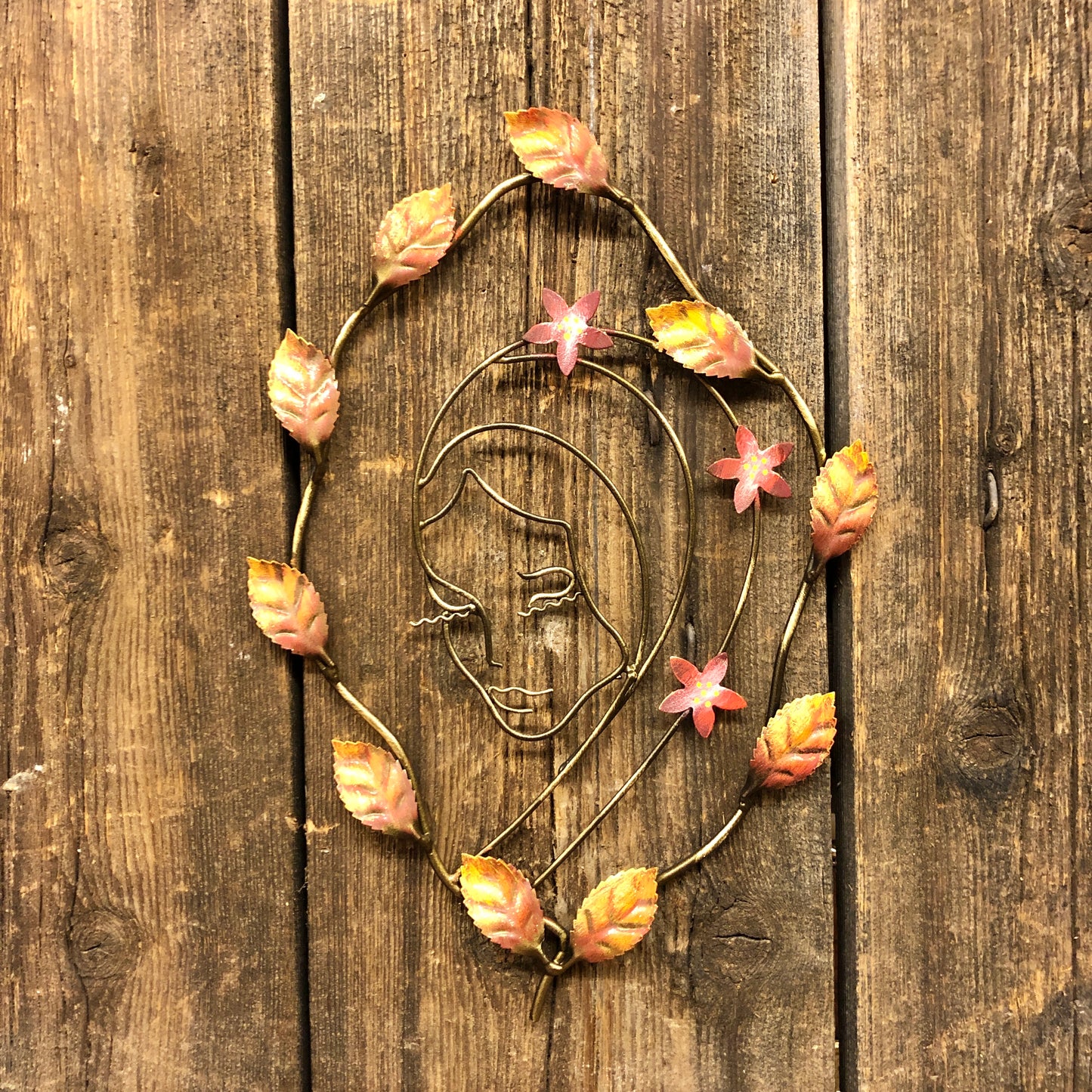 Viso di Madonna da parete