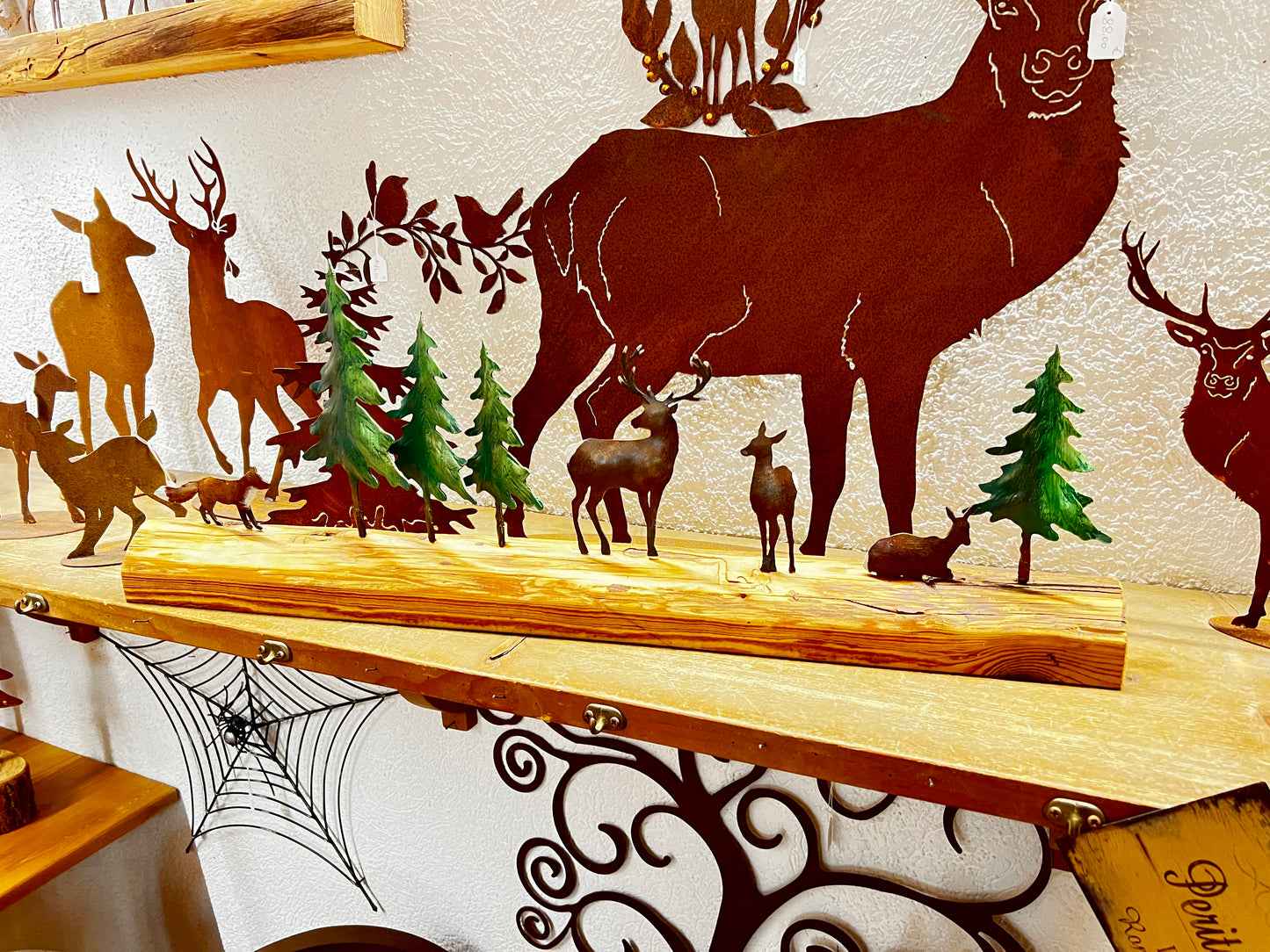 Decorazione con animali del bosco