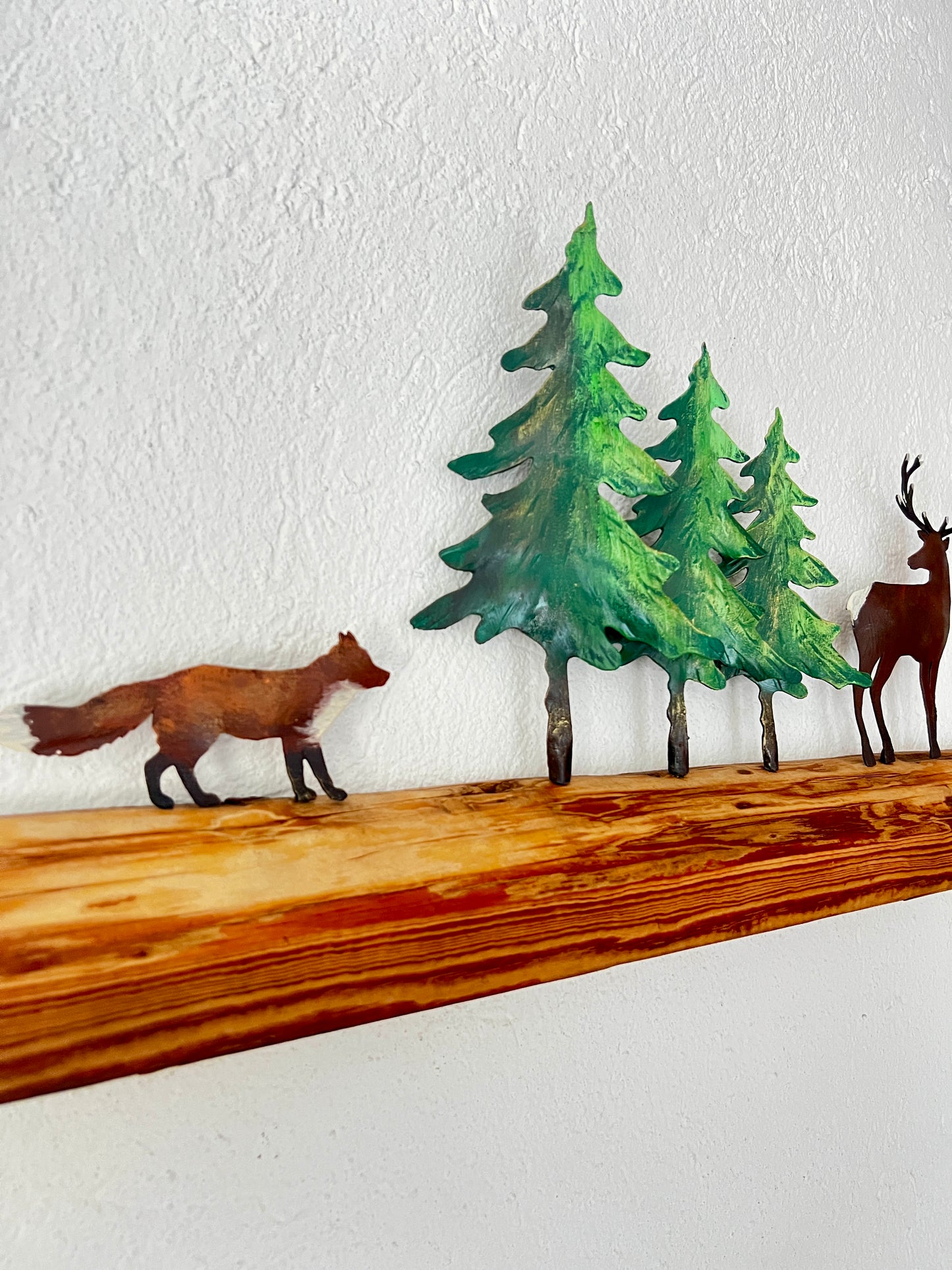 Decorazione con animali del bosco