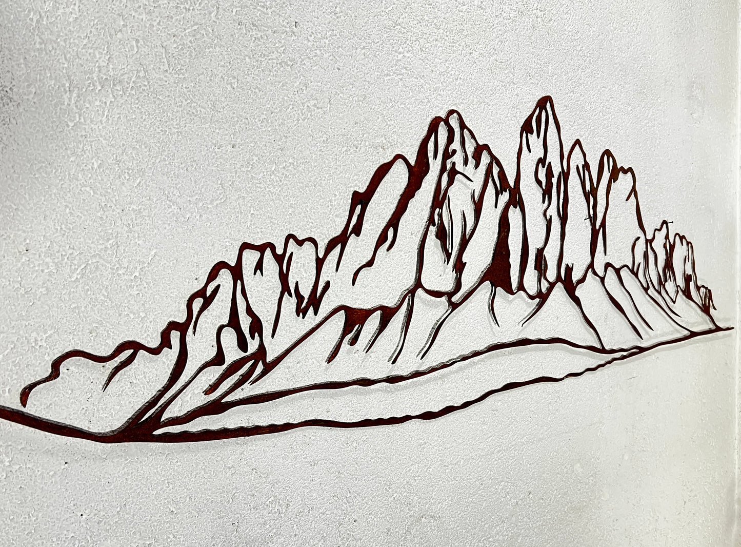 Le Odle in Corten