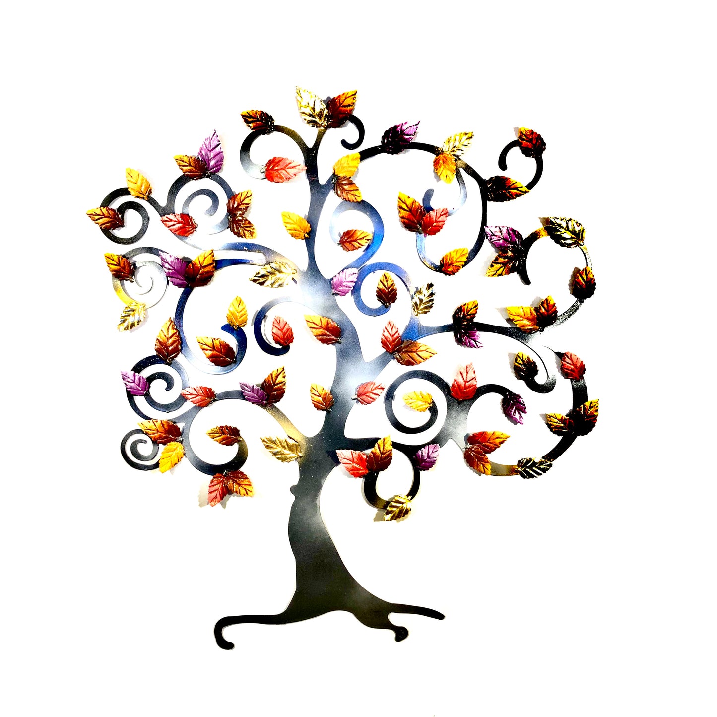 Albero della vita con foglie di faggio autunnale