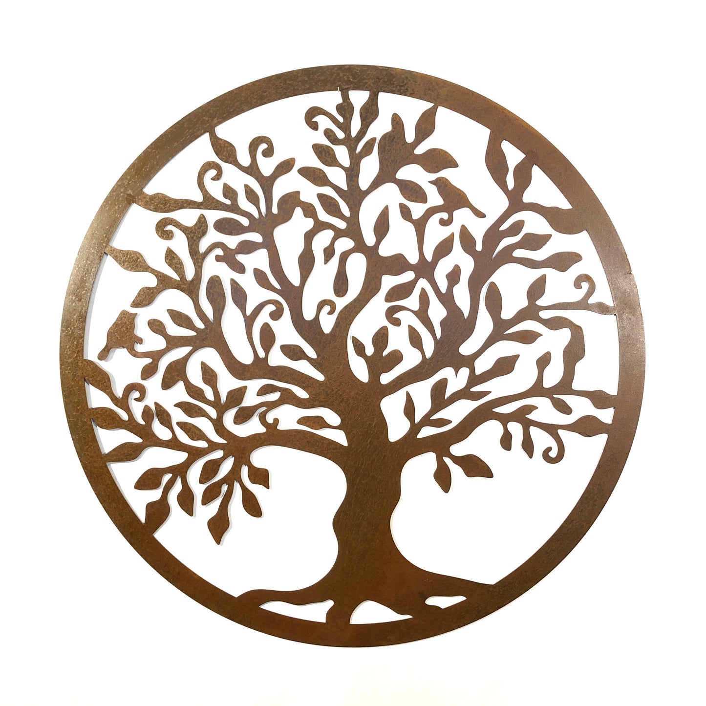 Tree of life in circle with birds