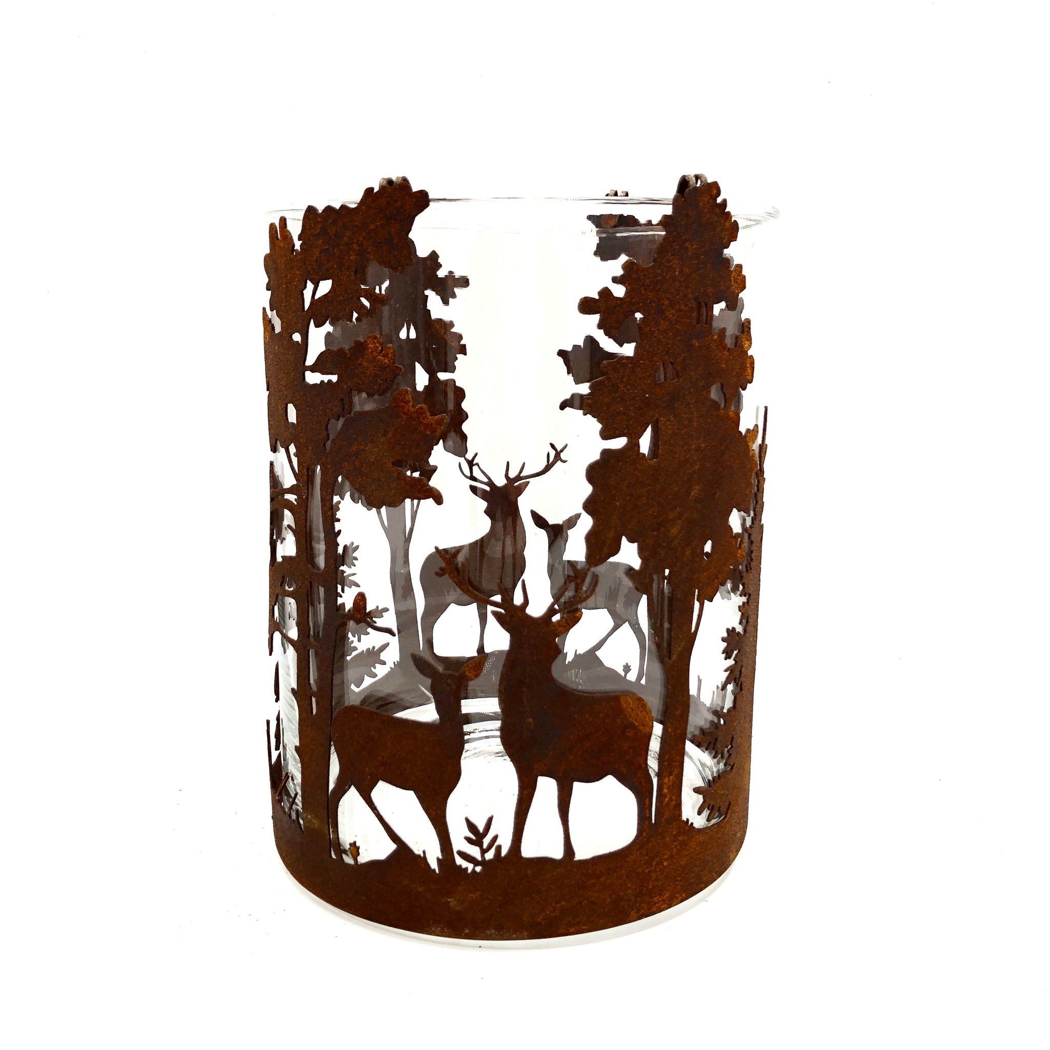 Portacandela "animali del bosco"
