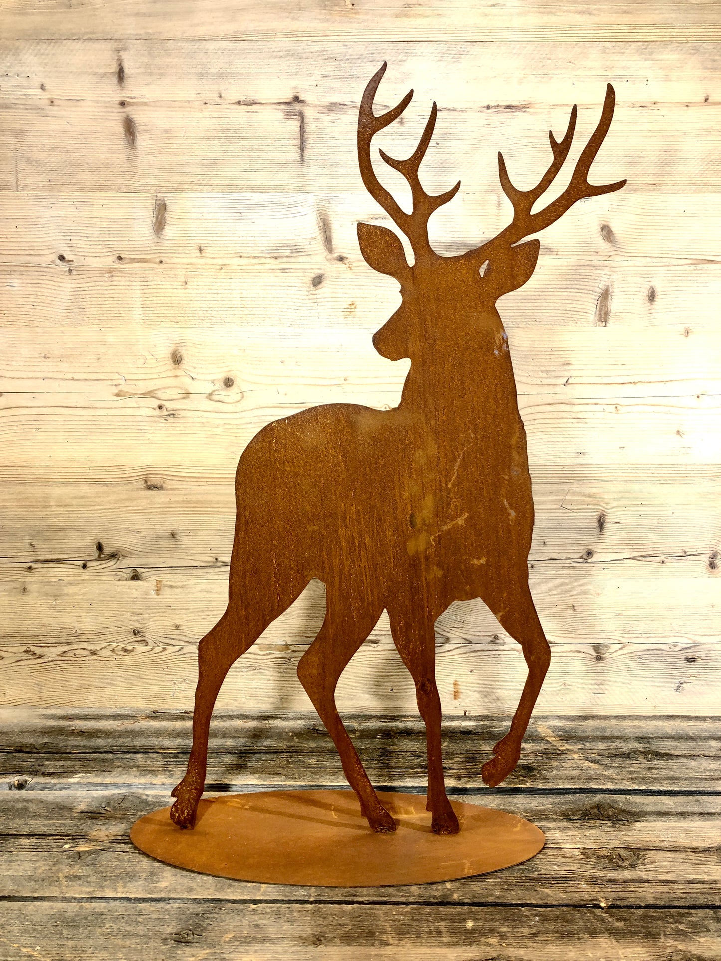 Deer paw raised