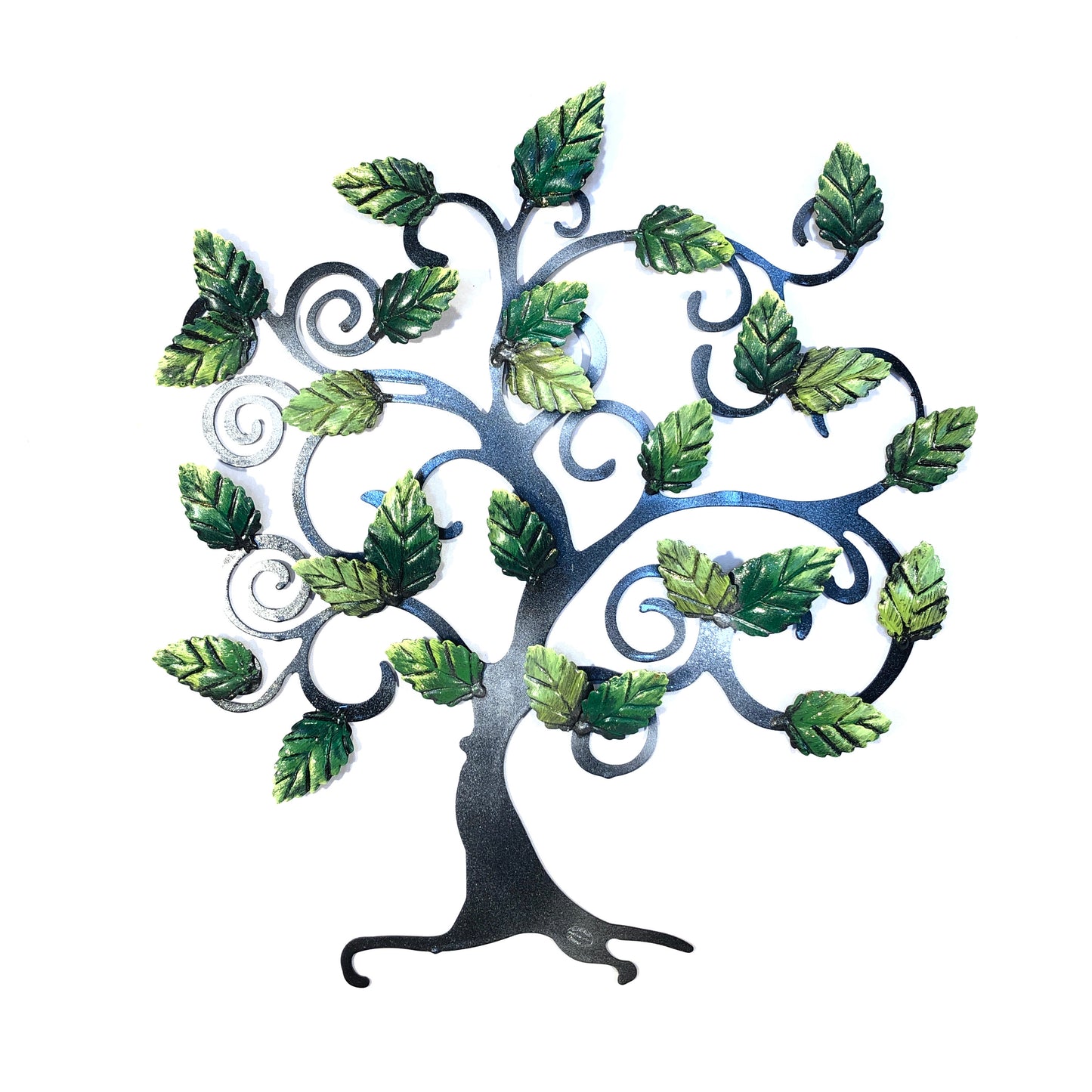 Tree of life with green beech leaves