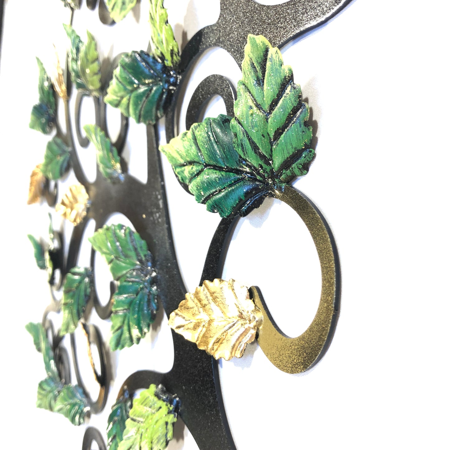 Tree of life with green beech leaves